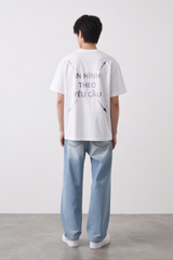 Áo Thun Nam Nữ Regular Unisex Trắng Cotton Premium 260gsm_IN THEO YÊU CẦU
