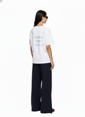 Áo Thun Nam Nữ Unisex Trắng Cotton Mộc Việt 215gsm_IN THEO YÊU CẦU