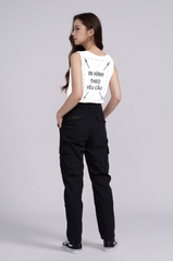 Áo Sát Nách Nam Nữ Trắng Tank Top Cotton Spandex 180gsm_IN THEO YÊU CẦU
