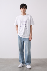 Áo Thun Nam Nữ Regular Unisex Trắng Cotton Premium 260gsm_IN THEO YÊU CẦU