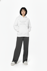 Áo Hoodie Nam Nữ Trắng Oversized Boxy - Fit Heavy Weight Terry 450gsm_IN THEO YÊU CẦU