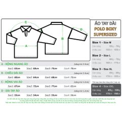 Áo POLO Tay Dài Nam Nữ Boxy Supersized Diamond Cotton 250gsm_TRƠN