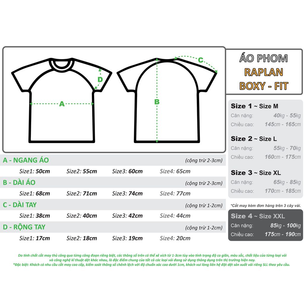 Áo Thun Nam Nữ Raplan Boxy - Fit Cotton Premium 260gsm_TRƠN