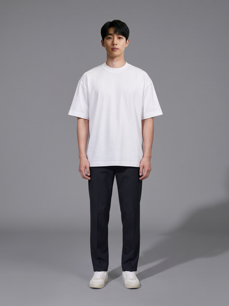 Áo Thun Nam Nữ Bold Oversized Heavy Weight 310gsm_TRƠN