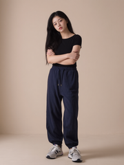 Quần Jogger Nam Nữ Unisex_TRƠN