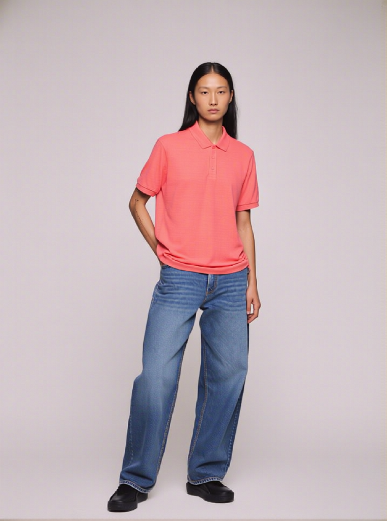 Áo POLO Nam Nữ Unisex Cá Sấu Cotton 250gsm_TRƠN