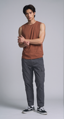 Áo Sát Nách Nam Nữ Tank Top Cotton Spandex 180gsm_TRƠN