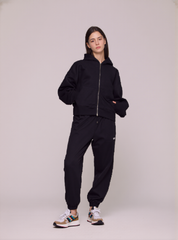 Áo Hoodie Zip Nam Nữ Unisex Basic Super Terry 380gsm_TRƠN