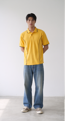 Áo POLO Nam Nữ Unisex Cá Sấu Cotton 250gsm_TRƠN