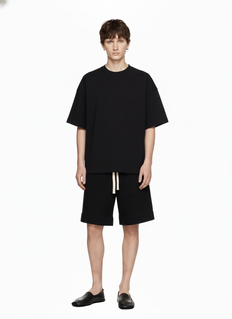 Áo Thun Nam Nữ Unisex Mini Terry 310gsm_TRƠN
