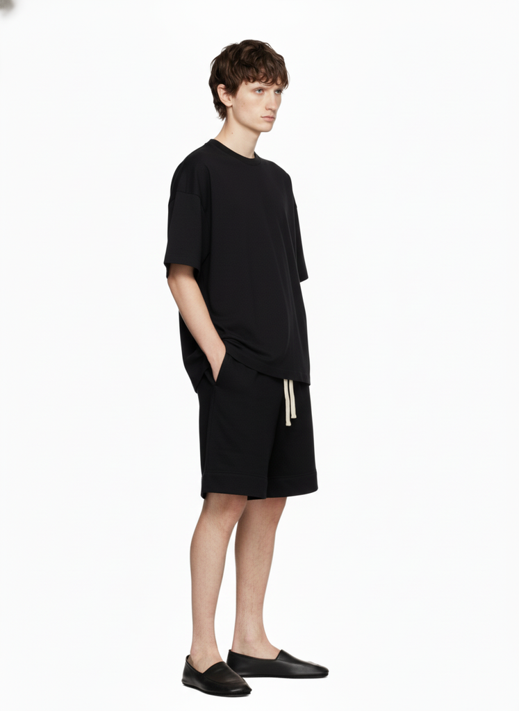 Áo Thun Nam Nữ Unisex Mini Terry 310gsm_TRƠN