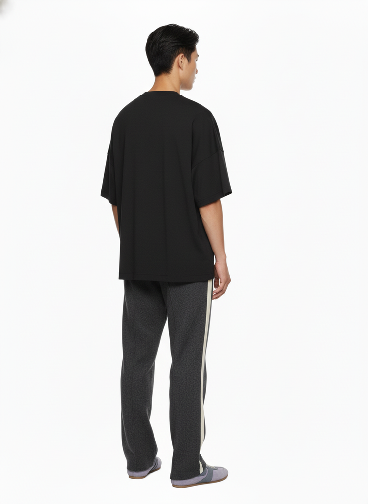 Áo Thun Nam Nữ Square Oversized Semi Cotton 220gsm_TRƠN