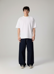 Áo Thun Nam Nữ Boxy Oversized Cotton Global 280gsm_TRƠN