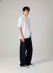 Áo Thun Nam Nữ Boxy Oversized Cotton Global 280gsm_TRƠN