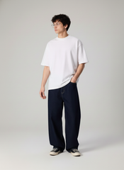 Áo Thun Nam Nữ Boxy Oversized Cotton Global 280gsm_TRƠN