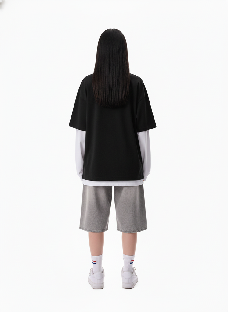 Áo Thun Nam Nữ Regular Oversized Cotton Global 280gsm_TRƠN