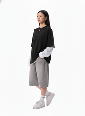 Áo Thun Nam Nữ Regular Oversized Cotton Global 280gsm_TRƠN