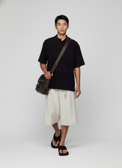 Áo POLO Nam Nữ Unisex Oversized Cotton Premium 260gsm_TRƠN