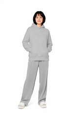 Áo Hoodie Nam Nữ Oversized Boxy - Fit Heavy Weight Terry 450gsm_TRƠN