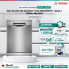 Máy rửa chén độc lập Bosch 14 bộ SMS4HMI07E - Series 4 (60cm, màu inox)
