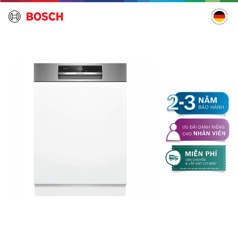 Máy rửa chén bát bán âm Bosch SMI8ZDS81T - Series 8