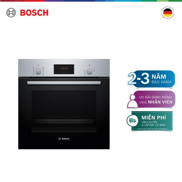 Lò nướng âm tủ Bosch HBF512BS1T 66L - Series 2