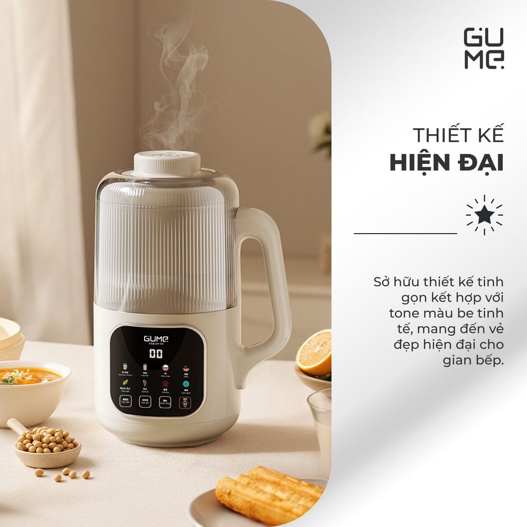 Máy Làm Sữa Hạt Mini Ultra Pro Gume MSB03