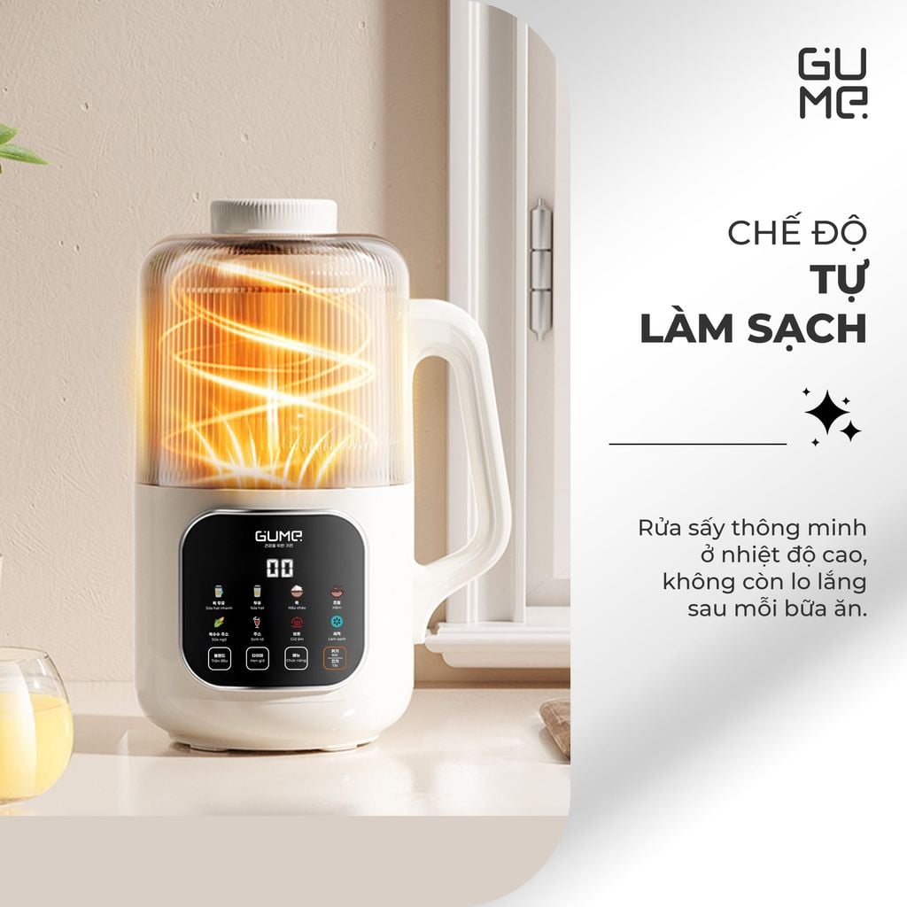 Máy Làm Sữa Hạt Mini Ultra Pro Gume MSB03