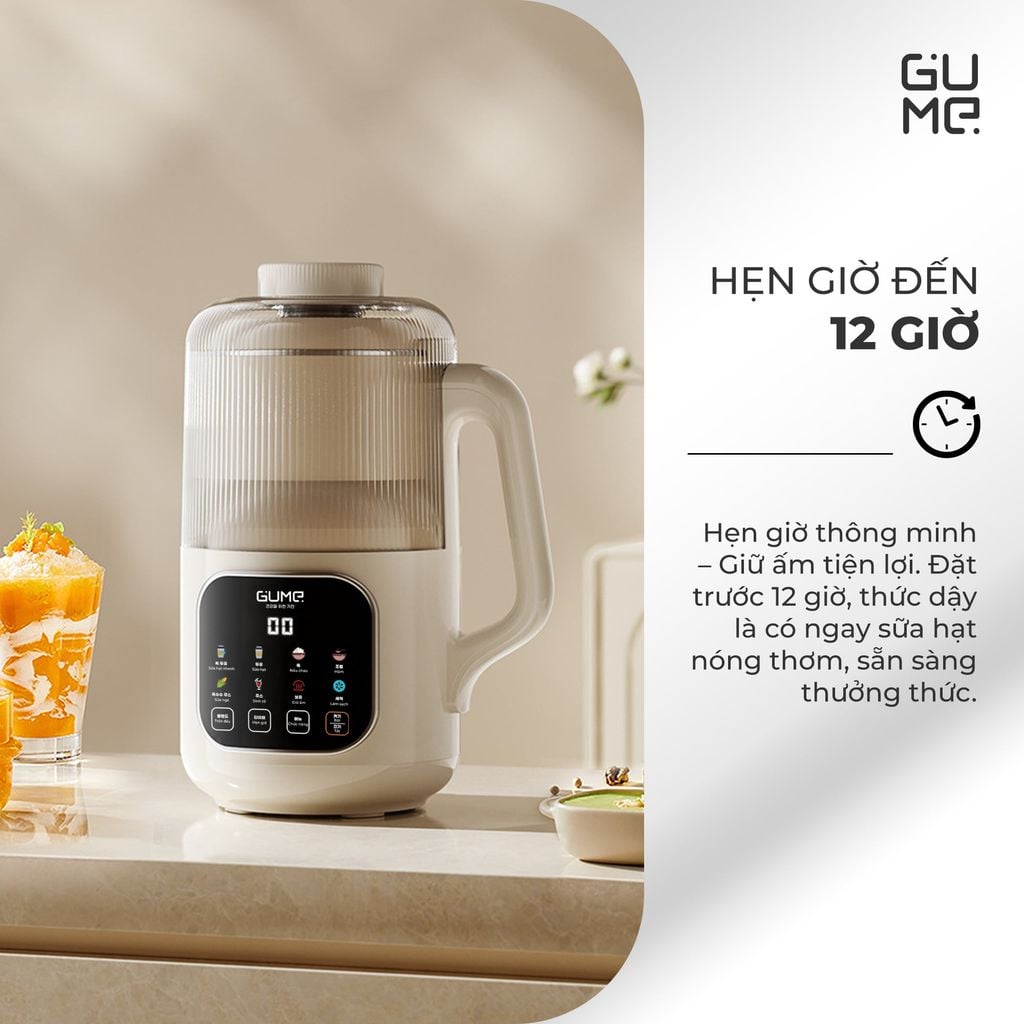 Máy Làm Sữa Hạt Mini Ultra Pro Gume MSB03