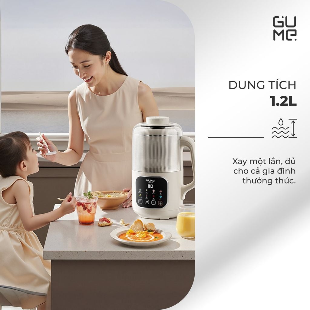 Máy Làm Sữa Hạt Mini Ultra Pro Gume MSB03