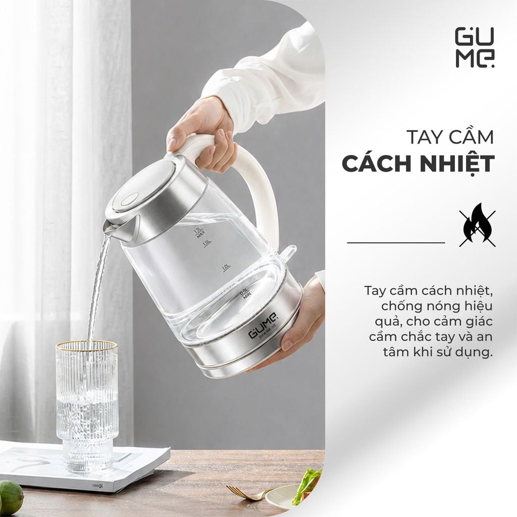 Ấm Siêu Tốc Gume 1.7L GM - EK042