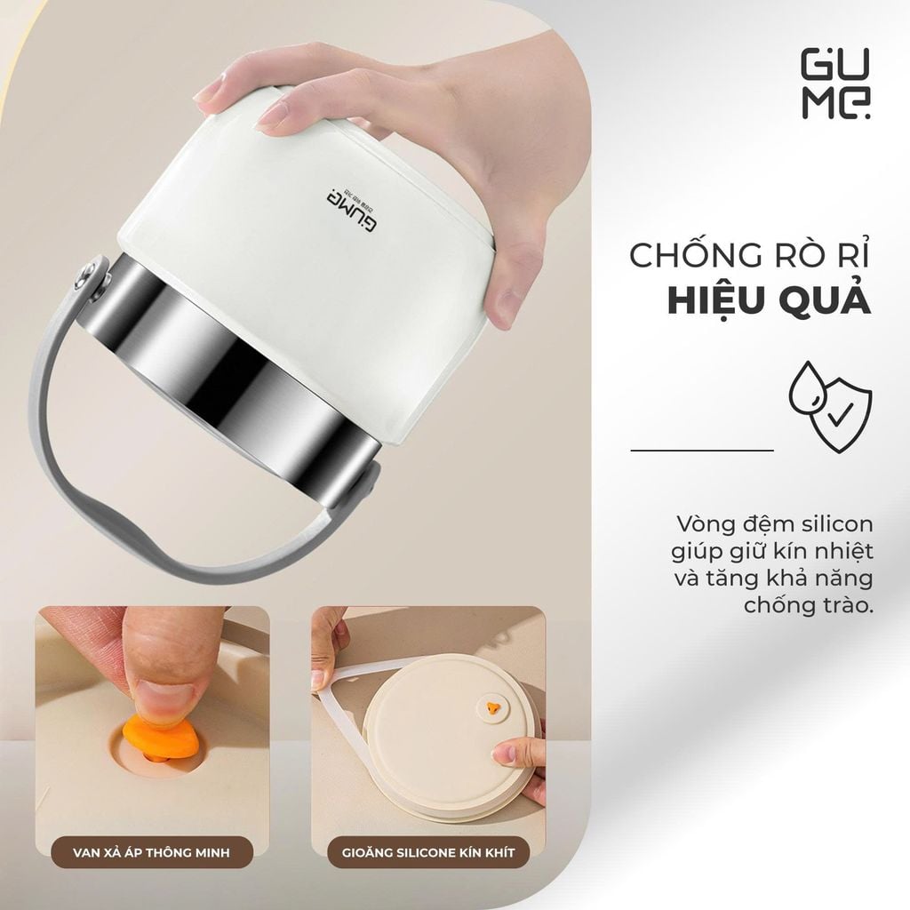 Cặp Lồng Giữ Nhiệt Gume GM-F228 1.2L