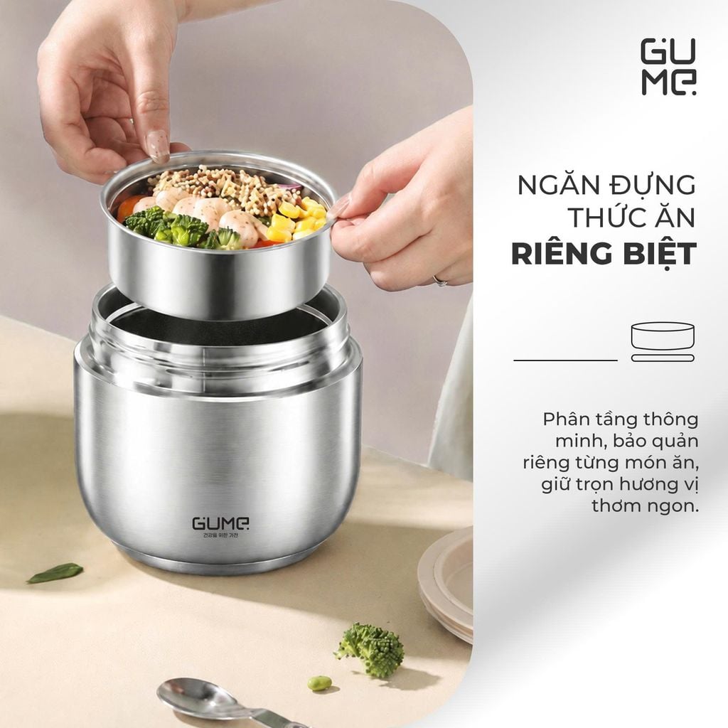 Cặp Lồng Giữ Nhiệt Gume GM-F259 1.5L