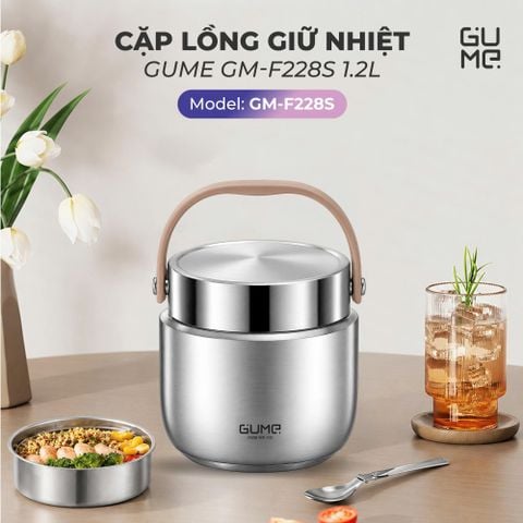  Cặp Lồng Giữ Nhiệt Gume GM-F228 1.2L 