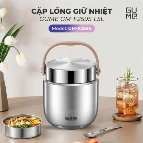  Cặp Lồng Giữ Nhiệt Gume GM-F259 1.5L 