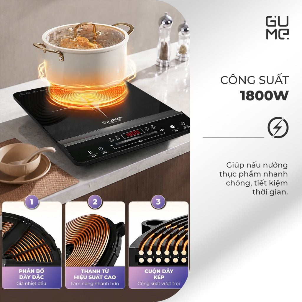 Bếp Từ Đơn Gume GM - IC03