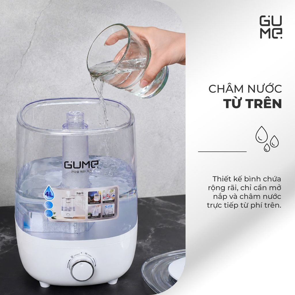 Máy Phun Sương Tạo Ẩm Gume GUH66