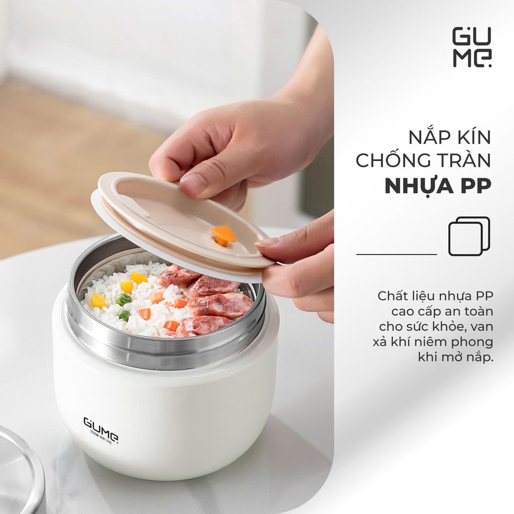 Cặp Lồng Giữ Nhiệt Gume GM-F228 1.2L