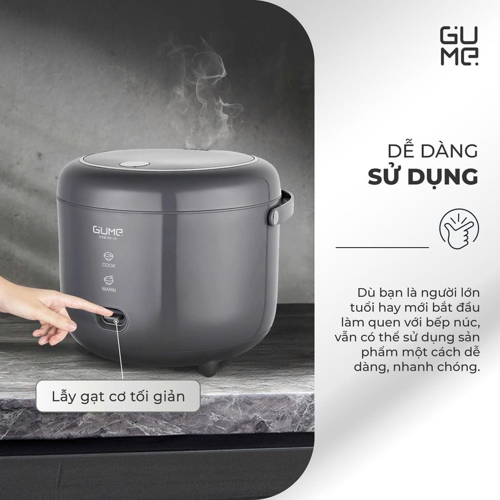 Nồi Cơm Điện Gume 1.8L GM - RC1261G