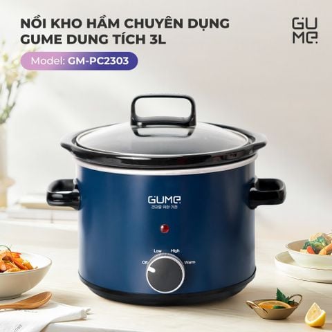  Nồi Kho Hầm Chuyên Dụng Gume Dung Tích 3L GM - PC2303 