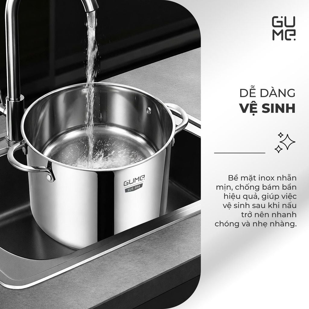 Nồi Luộc Gà Gume GM - GMP9X Size 30cm 16L