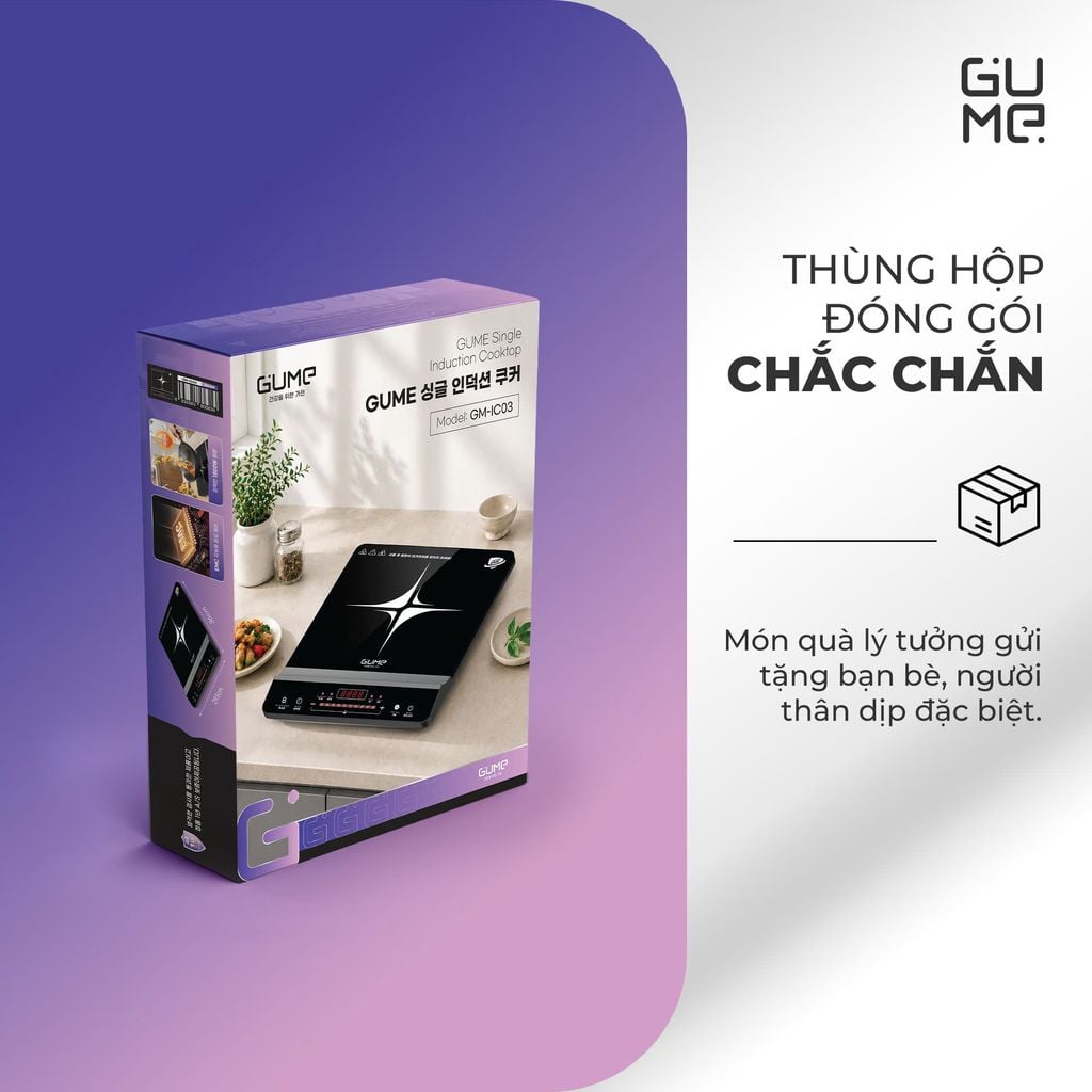 Bếp Từ Đơn Gume GM - IC03