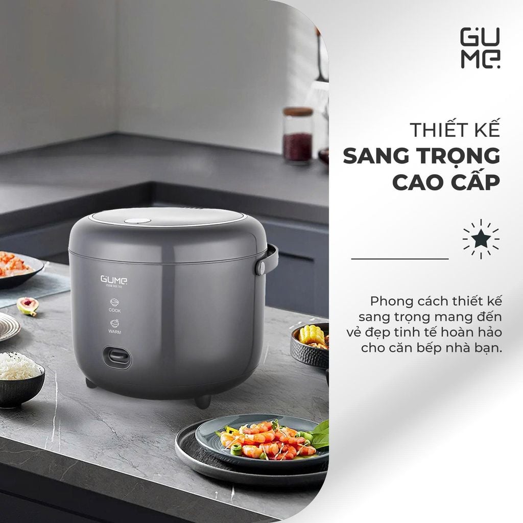 Nồi Cơm Điện Gume 1.8L GM - RC1261G