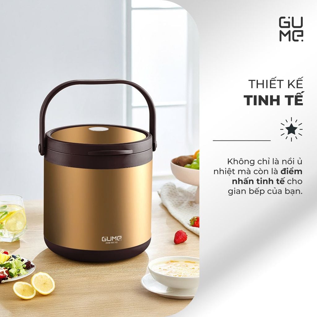 Nồi Ủ Chân Không 8L Plus Gume