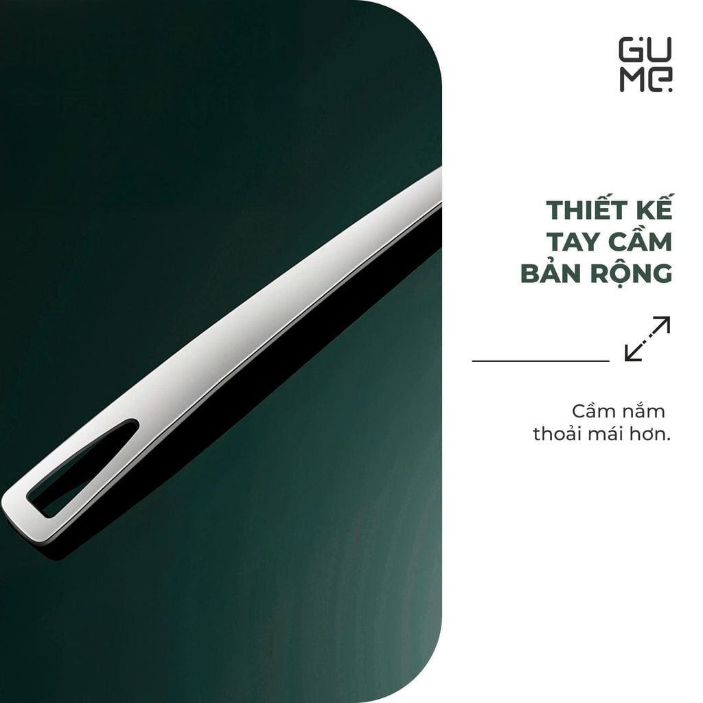 Muôi Canh Dáng Vuông Inox 316 Gume GM - D2119