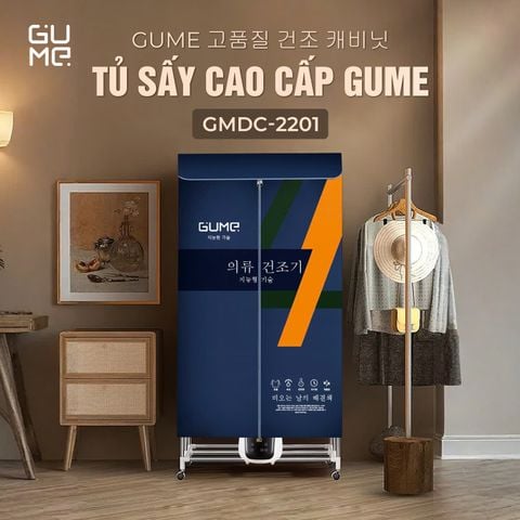  TỦ SẤY CAO CẤP GUME KOREA GMDC-2201 - BẢO HÀNH 12 THÁNG 