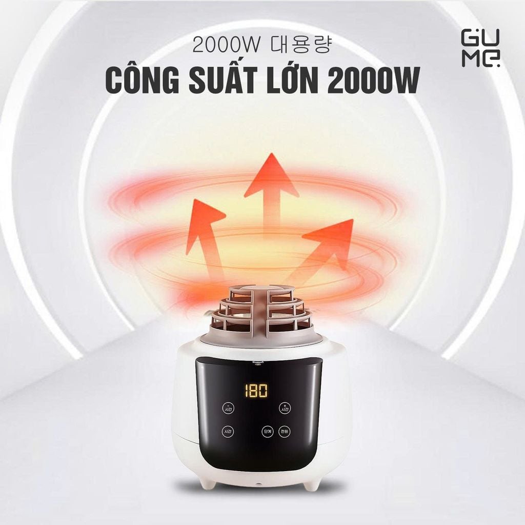 TỦ SẤY CAO CẤP GUME GM-8222 THƯƠNG HIỆU HÀN QUỐC - BẢO HÀNH 12 THÁNG