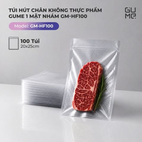  Túi Hút Chân Không Thực Phẩm 1 Mặt Nhám Gume 
