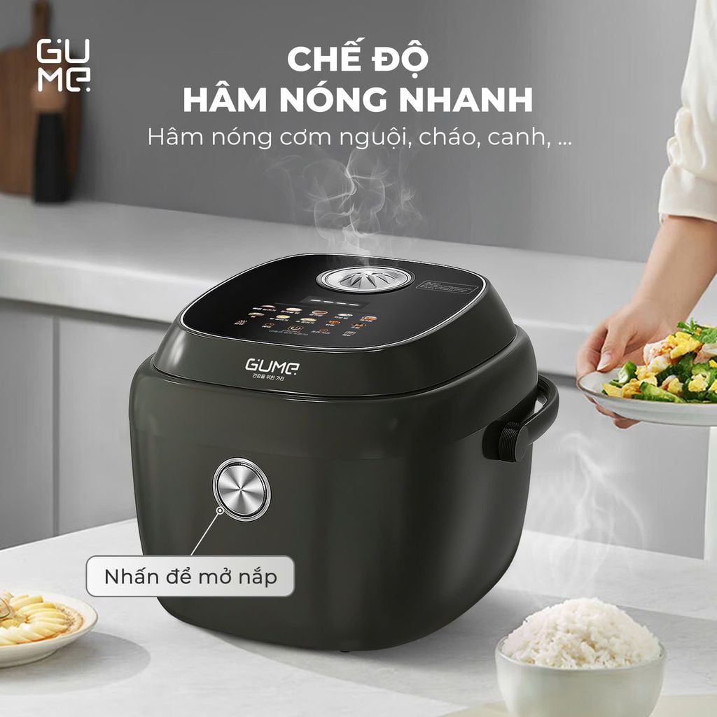 NỒI CƠM ĐIỆN TÁCH ĐƯỜNG GUME GM-RC1430 - Bảo hành 12 tháng chính hãng