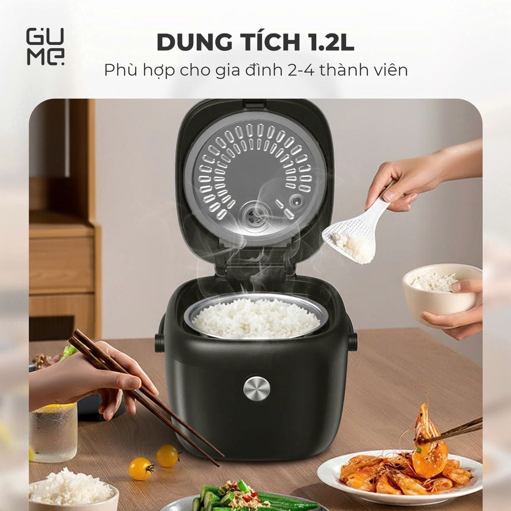 NỒI CƠM ĐIỆN TÁCH ĐƯỜNG GUME GM-RC1430 - Bảo hành 12 tháng chính hãng